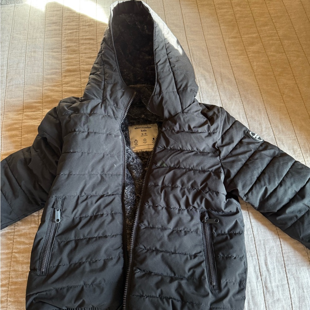 Abercrombie fur boys jacket